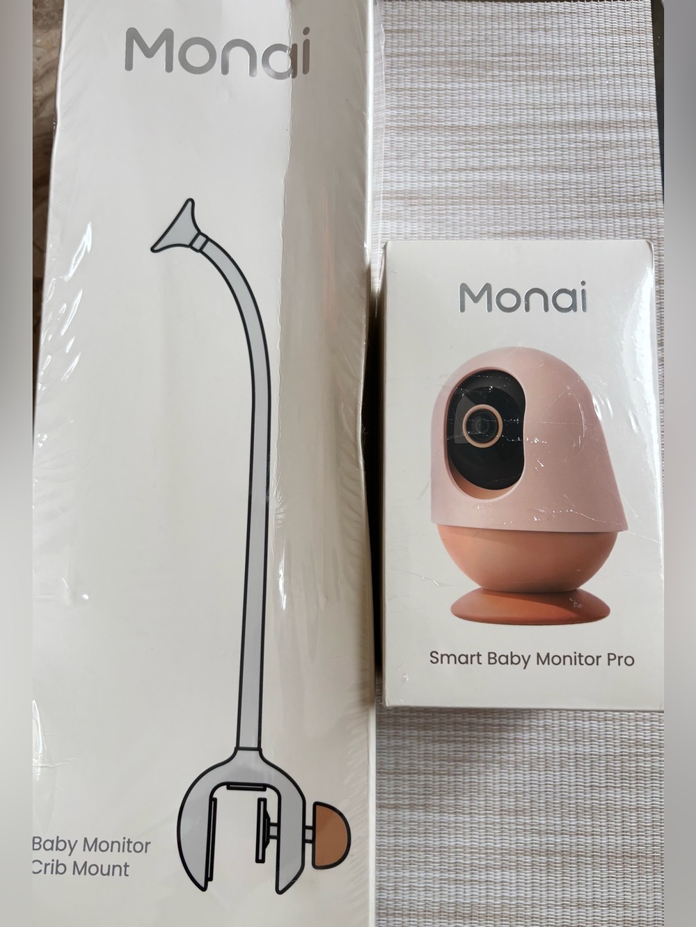 Monai Smart Baby Monitor Pro - Blush Pink